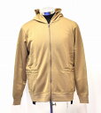 【新品】HURRAY HURRAY （フレイフレイ）Jersey Sweat Zip Hoodie Beige ジャージ スウェットジップ フーディー パーカー 1 Parka レイヤード アメカジ ストリート ブルーナボイン ブルゾン スポーツ MADE IN JAPAN