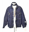 【美中古】 FACETASM （ファセッタズム）WOOL DENIM LINNER JACKET MRC-JK-U05 ウール デニム ライナー ジャケット ブルゾン トラッカー ボンバー ミリタリー ジャンパー INDIGO 5 ブルゾン PRIMALOFT MADE IN JAPAN おしゃれ ストリート アメカジ【中古】 レイヤード