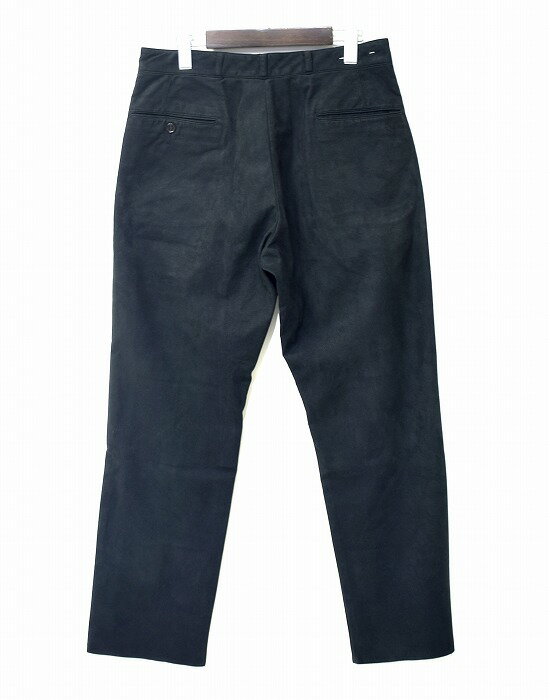 【中古】 saby （サバイ） POLY WORK PANTS AMARETTA FAKE SUEDE ポリ ワークパンツ アマレッタ フェイクスエード NYLON MADE IN JAPAN　bukht 2（M）SLACKS スラックス トラウザー ボトム PUレザー 031802