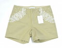 yViz Mr.GENTLEMAN (~X^[WFg}) BANDANA CHINO SHORT (MGI-SO03) o_i`mV[c V[gpc n[tpc Zp BEIGE@MADE IN JAPAN XL@PAISLEY@NXhbg