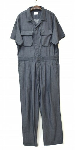 【中古】 superNova.(スーパーノヴァ)Jump suits ジャンプスーツ SHIRT SUITS シャツ スーツ S/S 半袖 オーバーオール つなぎ サロペット オールインワン ロンパース パンツ Work ワーク Military ミリタリー all in one GREY M おしゃれ UNISEX CPO リヨセル混 日本 【中古】 superNova.(スーパーノヴァ)Jump suits ジャンプスーツ SHIRT SUITS シャツ スーツ S/S 半袖 オーバーオール つなぎ サロペット オールインワン ロンパース パンツ Work ワーク Military ミリタリー all in one GREY M おしゃれ UNISEX CPO リヨセル混 日本