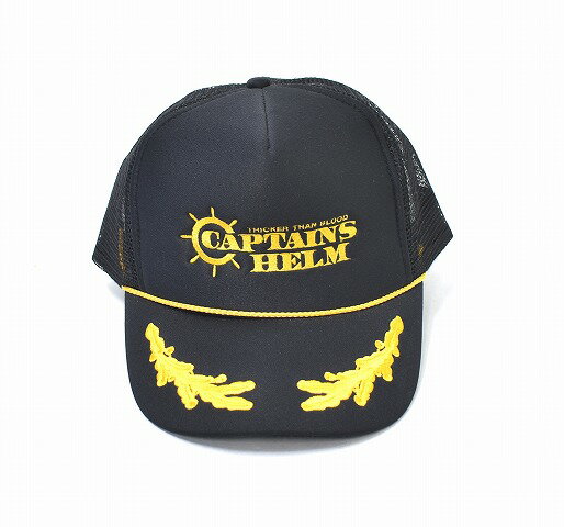 【新品】 CAPTAINS HELM （キャプテンズヘルム）　PIRATES #HELM ICON APOLO CAP パイレーツヘルム アイコンアポロキャップ メッシュキャップ 帽子 月桂樹