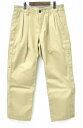 yVizHABANOS inomXjB.B WIDE CHINOS oXPbg{[ Ch`mpc v[c`mp ^bN BEIGE L X|[c Xg[g PANTS