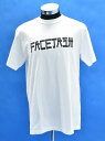 【新品】 FACETASM （ファセッタズム） FACETASM BASIC TEE 2 MRC-TEE-U13 ファセッタズムベーシックTシャツ T-SHIRT 半袖プリントTシャツ LOGO ロゴ BIG TEE WHITE 5