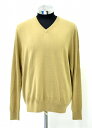 【新品】 MISTERGENTLEMAN (ミスタージェントルマン) V-NECK KNIT SWEATER Vネックニットセーター MG-KN02 長袖 青山 Mr.GENTLEMAN BEIGE XL