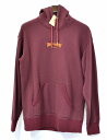 【新品】 Finders Keepers （ファインダーズキーパーズ） FK-EMBROIDERED LOGO HOODY HOODIE BURGUNDY プルオーバーパーカー 刺繍ロゴ ファイヤーロゴ フレイム FLAME フレーム フーディー S スウェット