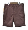 【新品】Finders Keepers （ファインダーズキーパーズ） FK-GENUINE SHORTS ジェニュインショーツ ショートパンツ 短パン ハーフパンツ BROWN 40511409 MADE IN JAPAN L