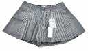   WJKW (ダブルジェーケーダブル) Flair Short Pants GREY×BLACK 36 フレアショートパンツ ピンストライプ