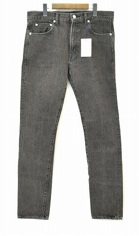 【新品】 MISTERGENTLEMAN (ミスタージェントルマン) SKINNY DENIM PANTS スキニーデニムパンツ MG-DE08 ジーンズ jeans MADE IN JAPAN Mr.GENTLEMAN ICE BLACK 34