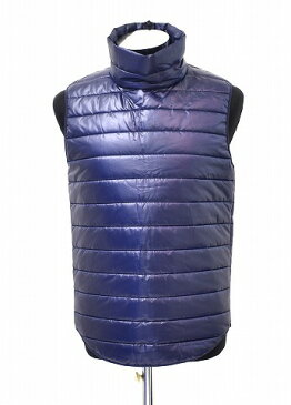 【新品】 Mr.GENTLEMAN (ミスタージェントルマン) INNER DOWN ROLL-NECK VEST インナーダウンロールネックベスト M NAVY MISTERGENTLEMAN