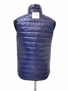 【新品】 Mr.GENTLEMAN (ミスタージェントルマン) INNER DOWN ROLL-NECK VEST インナーダウンロールネックベスト M NAVY MISTERGENTLEMAN