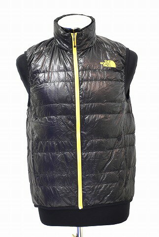 【中古】THE NORTH FACE （ザ・ノースフェイス）Light Heat VEST ライトヒートベスト BLACK ND18170　インナーダウン キャンプ 登山 アウトドア　M　ポケッタブル