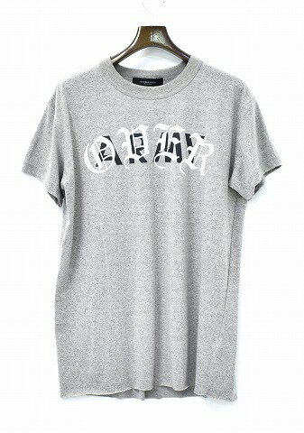 【新品】 OVERDESIGN （オーバーデザイン） ARMY TEE “OLD” アーミーTシャツ オールド ミリタリーT-SHIRT S/S クルーネック プリント HEATHER GRAY L MADE IN JAPAN