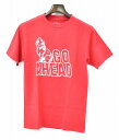 【新品】 STANDARD CALIFORNIA (スタンダードカリフォルニア) SD GO AHEAD TEE ゴーアヘッドTシャツ クルーネック プリントTシャツ 半袖Tシャツ T-SHIRT TEE RED SMALL S スタカリ MADE IN JAPAN エスディー