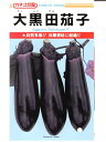 ナス種　カネコ交配　大黒田ナス　カネコ種苗の長卵形ナスです。　種のことならお任せグリーンデポ