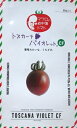 トスカーナバイオレットCF パイオニアエコサイエンスのミニトマト品種です。（小袋）