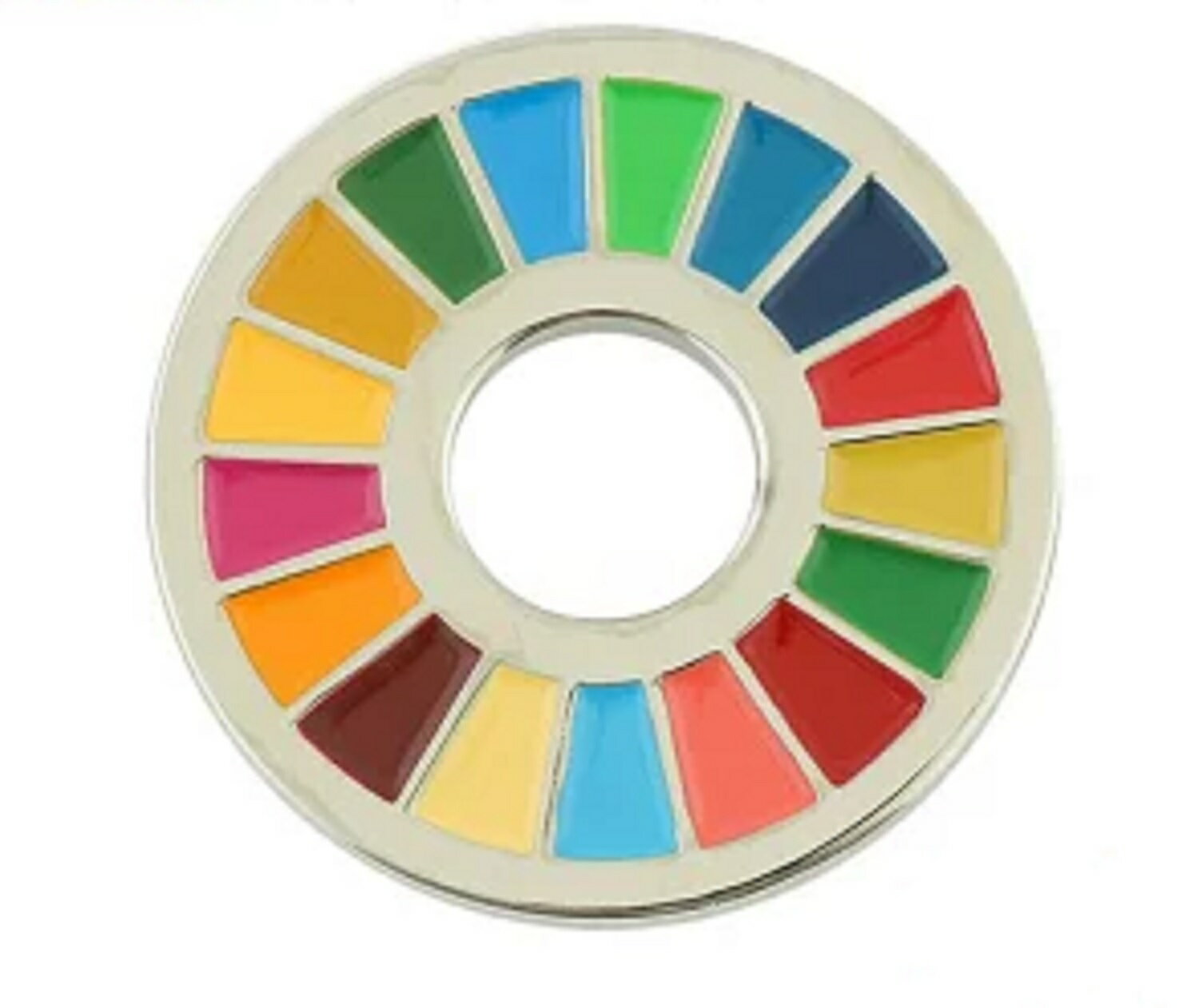 SDGs ゴルフマーカー おしゃれ プレゼントに最適 プレゼント 直径40mm