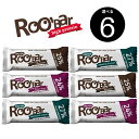 オーガニックプロテインバー40g×6個［ ROOBAR ローバー 有機JAS ヴィーガン ビーガン 菓子 スナック たんぱく質 メール便 送料無料 ］