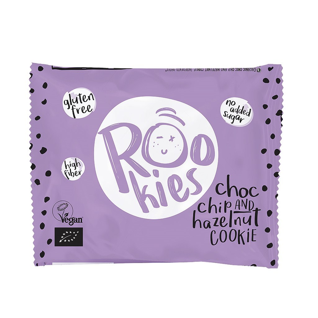 オーガニッククッキー(チョコチップ&ヘーゼルナッツ) 40g[ 砂糖不使用 グルテンフリー ヴィーガン ビーガン 無香料 添加物不使用 有機JAS クッキー 有...