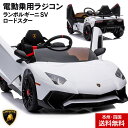 電動乗用ラジコン 乗用玩具 ランボルギーニ アヴェンタドール SV ロードスター Wモーター 電動乗用玩具 2才～8才 男の子 女の子 子供 乗れる 玩具 乗用ラジコンカー 誕生日 キッズカー プレゼント 電動乗用玩具 アベンタドール BDM0931