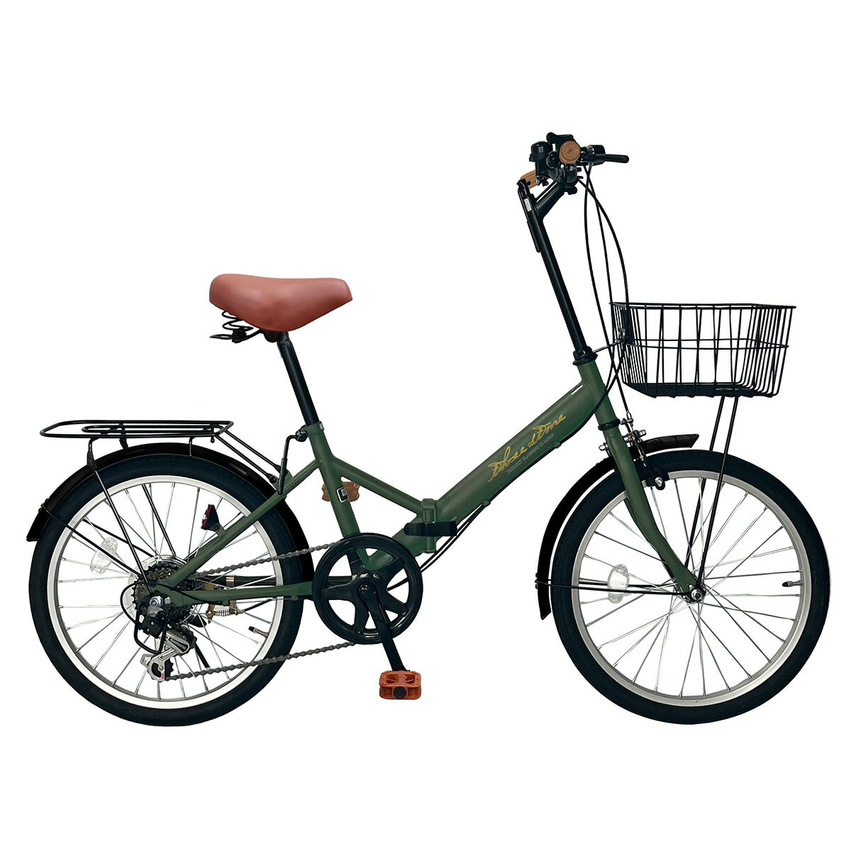 楽天市場】自転車 カゴ付き(カラーカーキグリーン)の通販 楽天市場】自転車 カゴ付き(カラーカーキグリーン)の通販