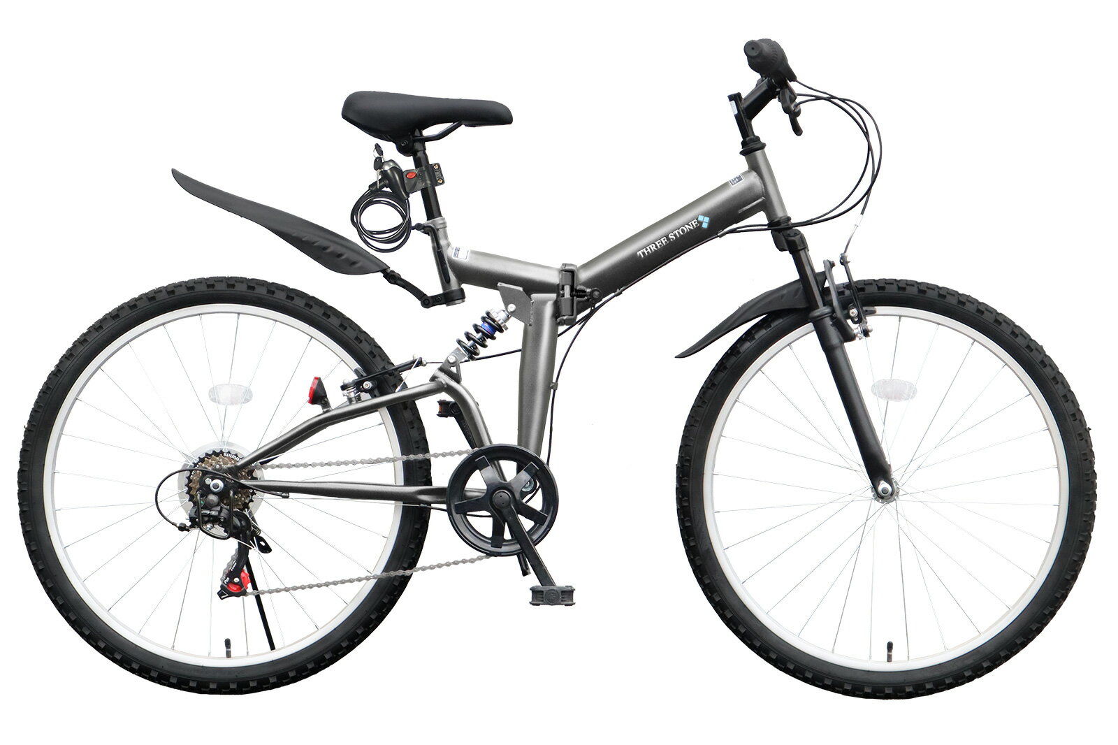 楽天市場】マウンテンバイク（カラーシルバー）（自転車
