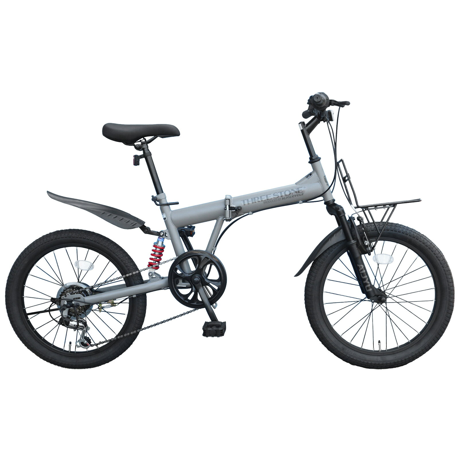 楽天市場】折りたたみ自転車 16インチ（カラーグレー）（スポーツ