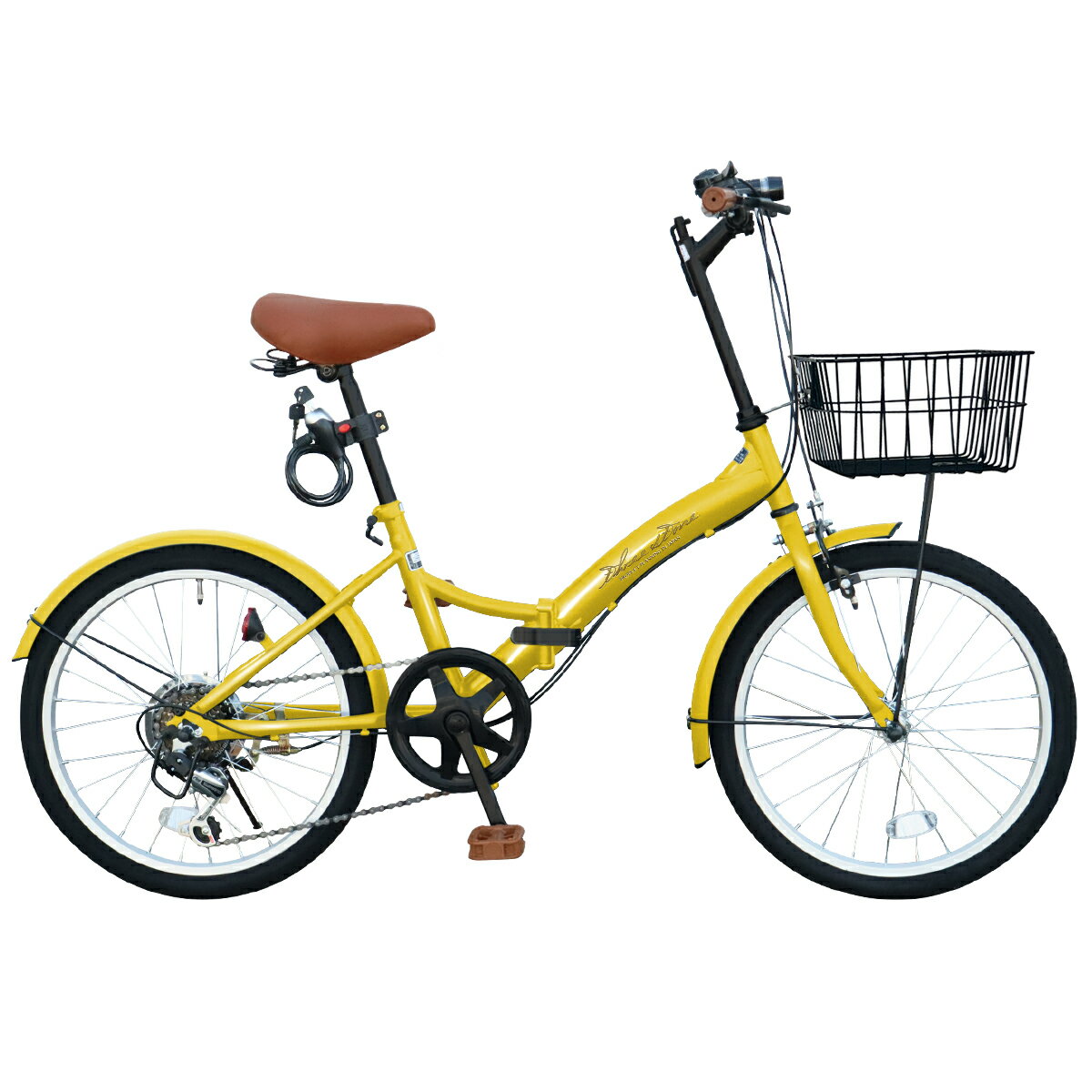 楽天市場】折りたたみ自転車 20インチ(カラーイエロー・タイプ 楽天市場】折りたたみ自転車 20インチ(カラーイエロー・タイプ