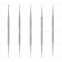 br139#ドットペン ネイル 当日発送 ネイルアートペン 5本セット ドット棒 ネイル用品 ジェルネイル キット 自宅で マニキュア ネイルシール