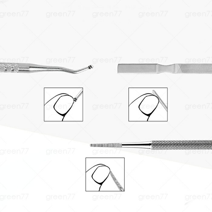 br164#爪垢取り 3点セット 日本国内当日発送 爪リフター 甘皮処理 爪やすり 巻き爪 厚い爪 足 爪ケア 爪垢とり ネイルケア 陥入爪ツール ステンレス製