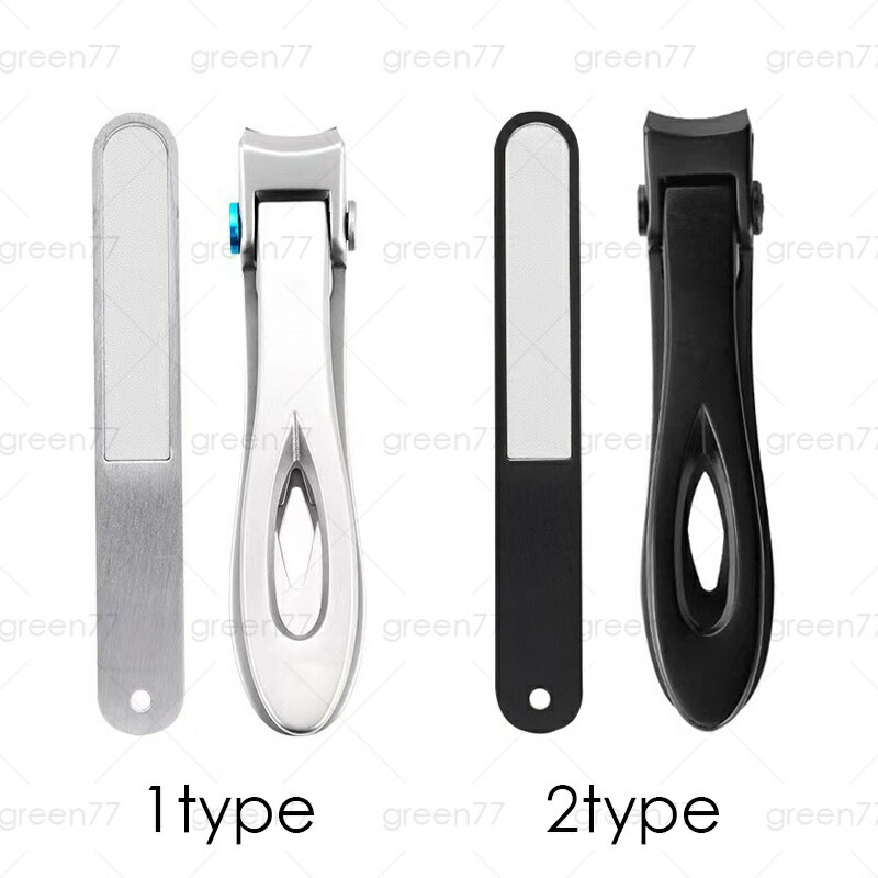 br187# 爪切り 爪ヤスリ 2点セット 当日発送 つめきり 飛び散り防止 大口 手足用 携帯用 ステンレス 専用ケース付き 巻き爪 美爪 硬い爪 足の爪 変...