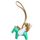 未使用品●HERMES エルメス ロデオ ペガサスPM チャーム アニョーミロ ミント/セサミ/ブルーブリュム フランス製 Z刻印 箱付き【中古】