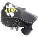 美品▼DIOR×KAWS ディオールオム×カウズ コラボ 06-BO-0149 ハチ/BEE レザー サドルバッグ/ボディバッグ ブラック メンズ イタリア製【...