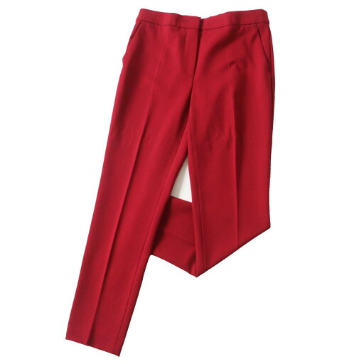 未使用品◎正規品 MaxMara マックスマーラ 11-78-10401 レディース レーヨン センタープレスパンツ レッド 赤 44 タグ付き【中古】 未使用品◎正規品 MaxMara マックスマーラ 11-78-10401 レディース レーヨン センタープレスパンツ レッド 赤 44 タグ付き【中古】