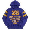 良品□21SS GUCCI/グッチ 655469 カレッジロゴ コットン100% プルオーバー スウェットパーカー/フーディー ブルー系 S イタリア製 正規品...