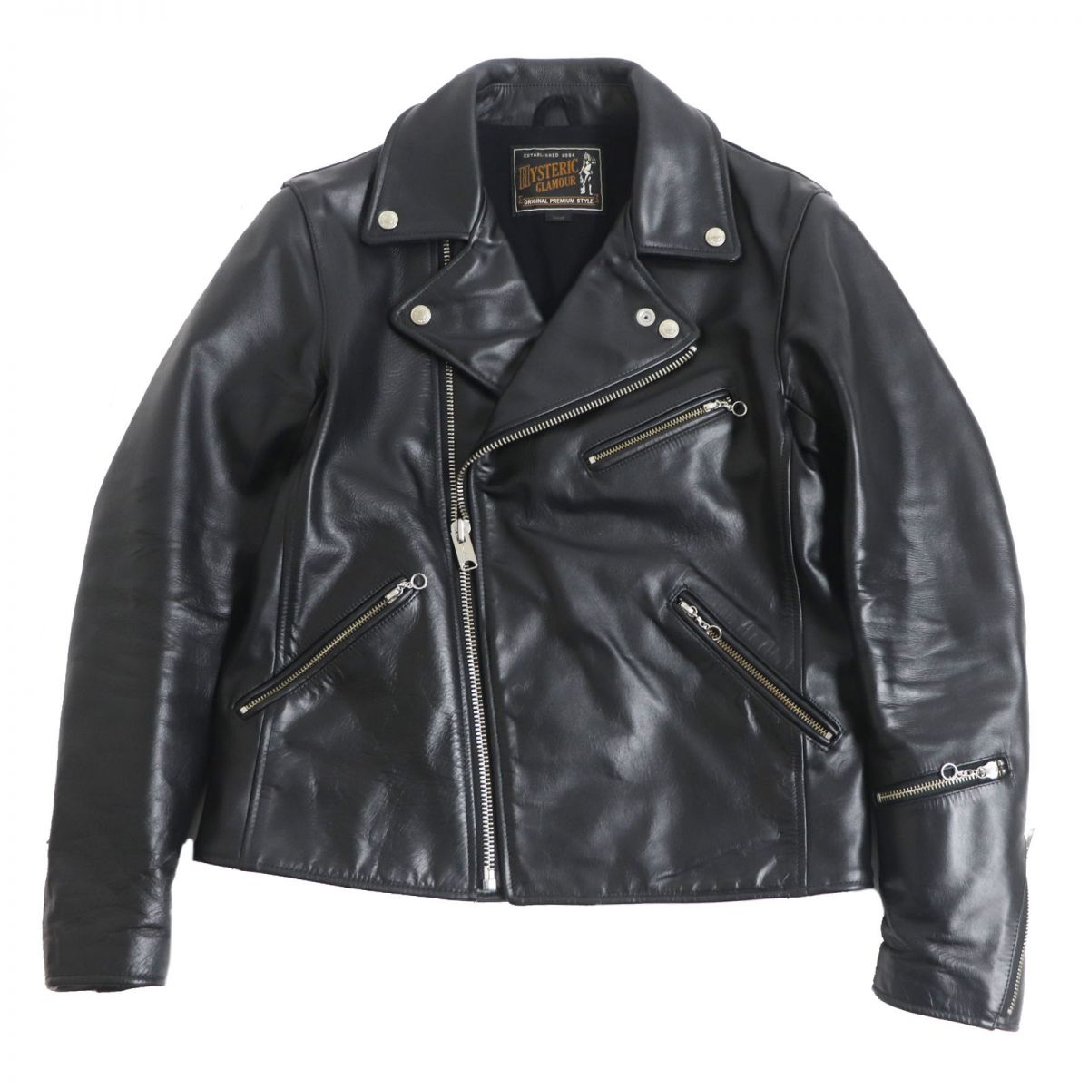 HYSTERIC GLAMOUR - ヒステリックグラマー ラムレザー 羊革 HYSTERIC GLAMOUR - ヒステリックグラマー ラムレザー 羊革
