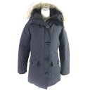 良品□CANADA GOOSE カナダグース 2603JL BRONTE コヨーテファー フーデッド ...