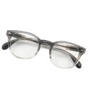 極美品●OLIVER PEOPLES オリバーピープルズ OV5036 SHELDRAKE シェルドレイク 度入り メガネ クリアグレーグラデーション 49□22 145 ケース付き イタリア製 メンズ【中古】