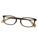 良品○OLIVER PEOPLES オリバーピープルズ Welling ロゴ入り スクエア メガネ 眼鏡 アイウェア クリアブラウン 51□20-145 度入り 保存袋・ケース付き 日本製【中古】