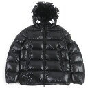 極美品□MONCLER モンクレール 2019年製 DUBOIS フードロゴプリント WZIP デカ ...