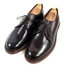 未使用品○ALDEN オールデン M8401 コードバン Cappelletto 70周年記念 レアカラー バリーラスト プレーントゥ グッドイヤーウェルト製法 希少大きめサイズ レザーシューズ モカ 11 保存袋付き USA製 メンズ【中古】