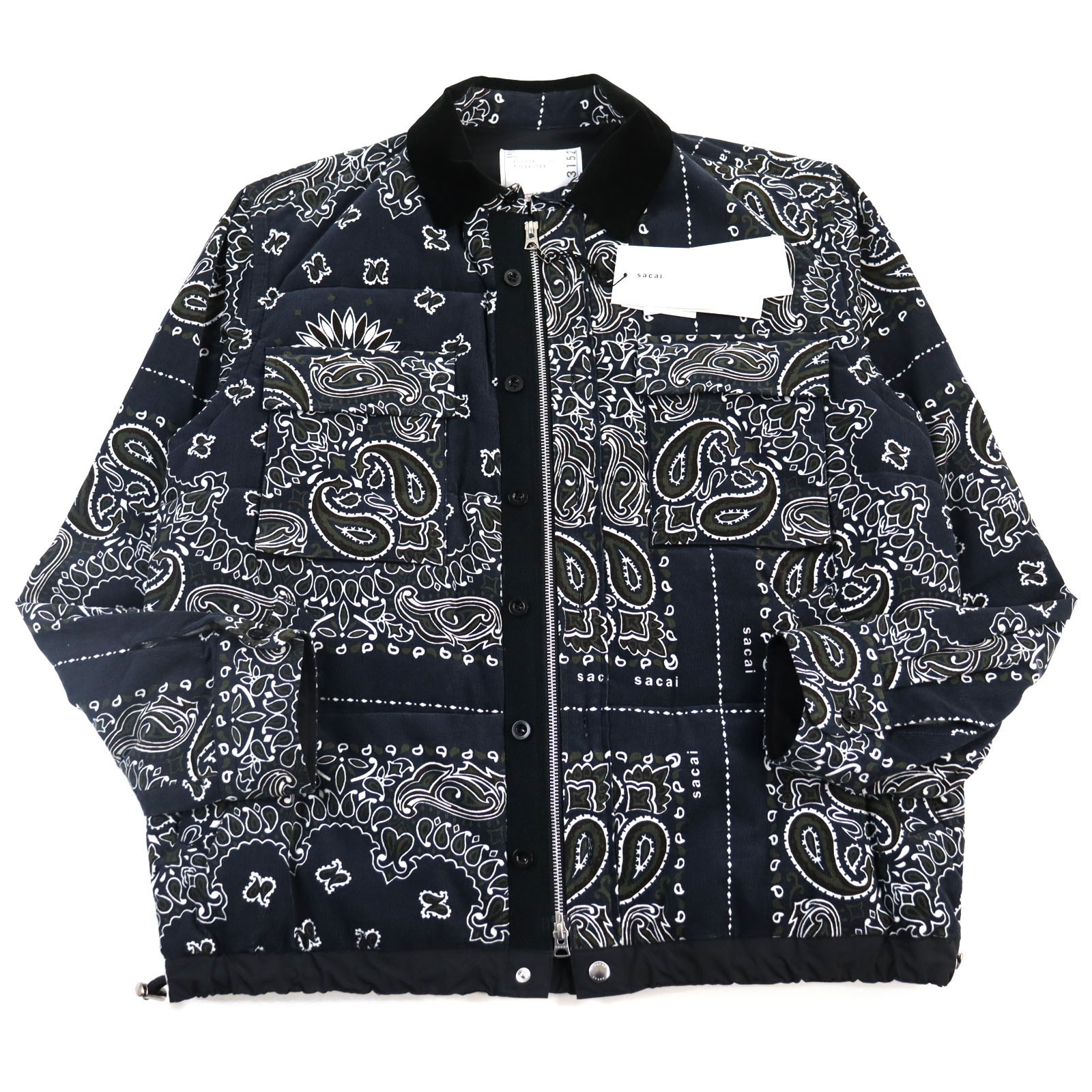 楽天市場】sacai ジャケット(柄ペイズリー)の通販 楽天市場】sacai ジャケット(柄ペイズリー)の通販