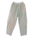 極美品◎PLEATS PLEASE プリーツプリーズ イッセイミヤケ 22SS PP31JF692 CROSSROAD パンツ ブルー オレンジ 2 日本製 正...