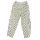 極美品◎PLEATS PLEASE プリーツプリーズ イッセイミヤケ 23SS PP31JF692 CROSSROAD パンツ パープル ライトグリーン 2 日...