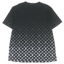 美品□LOUIS VUITTON ルイヴィトン 23AW 1A8HKM コットン100％ LVSE モノグラムグラディエント グラデーションロゴ 半袖Tシャツ ノワールブロン XL 箱付き イタリア製 正規品 メンズ【中古】