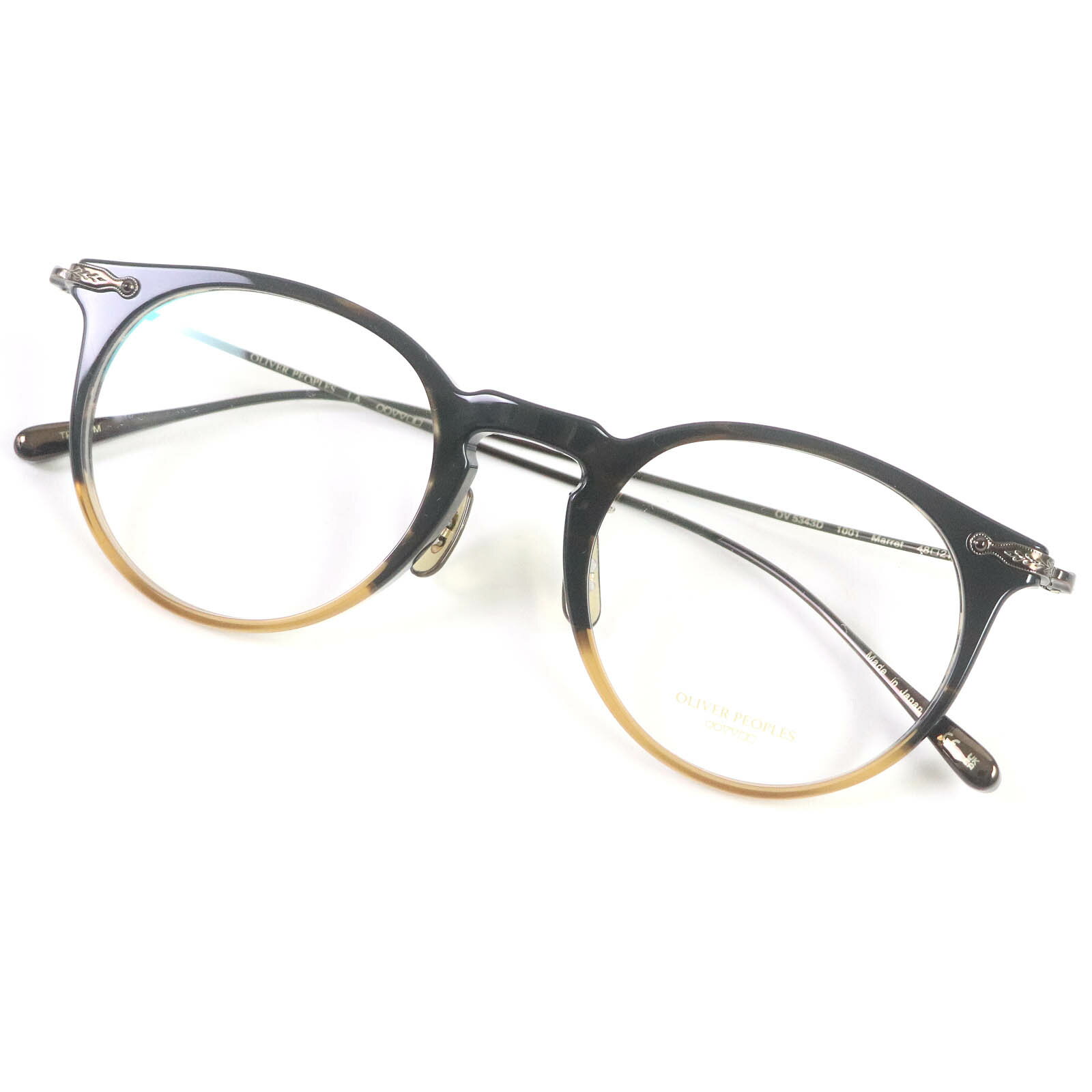 未使用品□OLIVER PEOPLES オリバーピープルズ OV5343D MARRET ボストンフレーム メガネ 眼鏡 アイウェ..