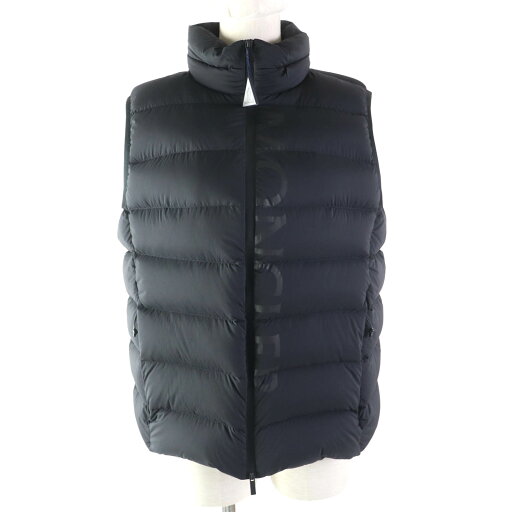 未使用品★MONCLER モンクレール CENIS チェニス ロゴデザイン ZIP UP ダウンベスト ブラック 3 ハンガー付き 正規品 レディース【中古】 未使用品★MONCLER モンクレール CENIS チェニス ロゴデザイン ZIP UP ダウンベスト ブラック 3 ハンガー付き 正規品 レディース【中古】