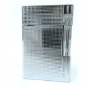 外装極美品☆Dupont デュポン ギャッツビー マイクロダイヤモンドヘッド ローラー式 ガス ライター シルバー フランス製 メンズ 着火不可【中古】