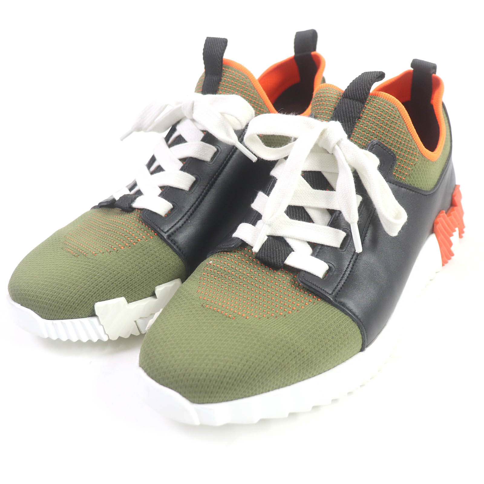 エルメスメンズスニーカー26.5ショートブーツ キャンパスレザーH エルメスメンズスニーカー26.5ショートブーツ キャンパスレザーH