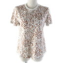 未使用品★HERMES エルメス 2023年製 3H4624DR Do Re Boucles ド・レ・ブックル コットン100% クルーネック 半袖Tシャツ マルチ 36 イタリア製 正規品 レディース【中古】(4)